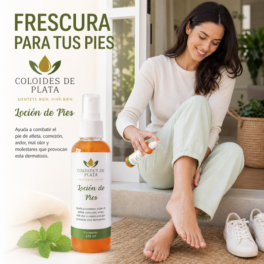 LOCIÓN PARA PIES