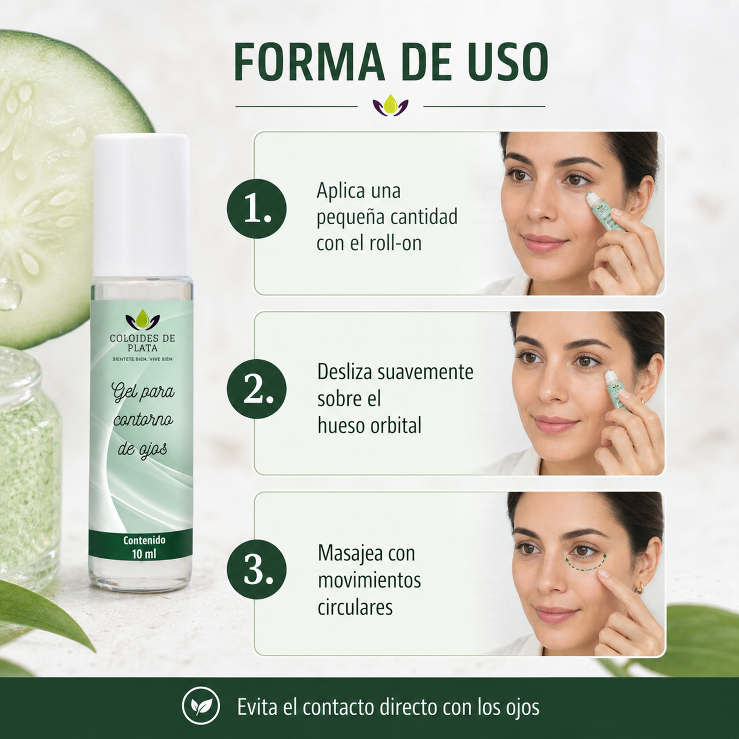 Contorno de Ojos en Gel