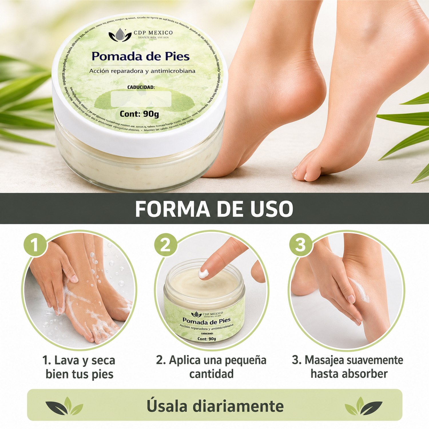 Pomada para Pies