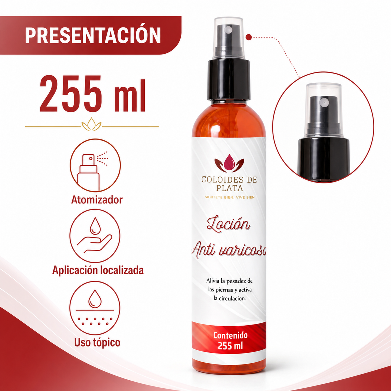 Loción Antivaricosa