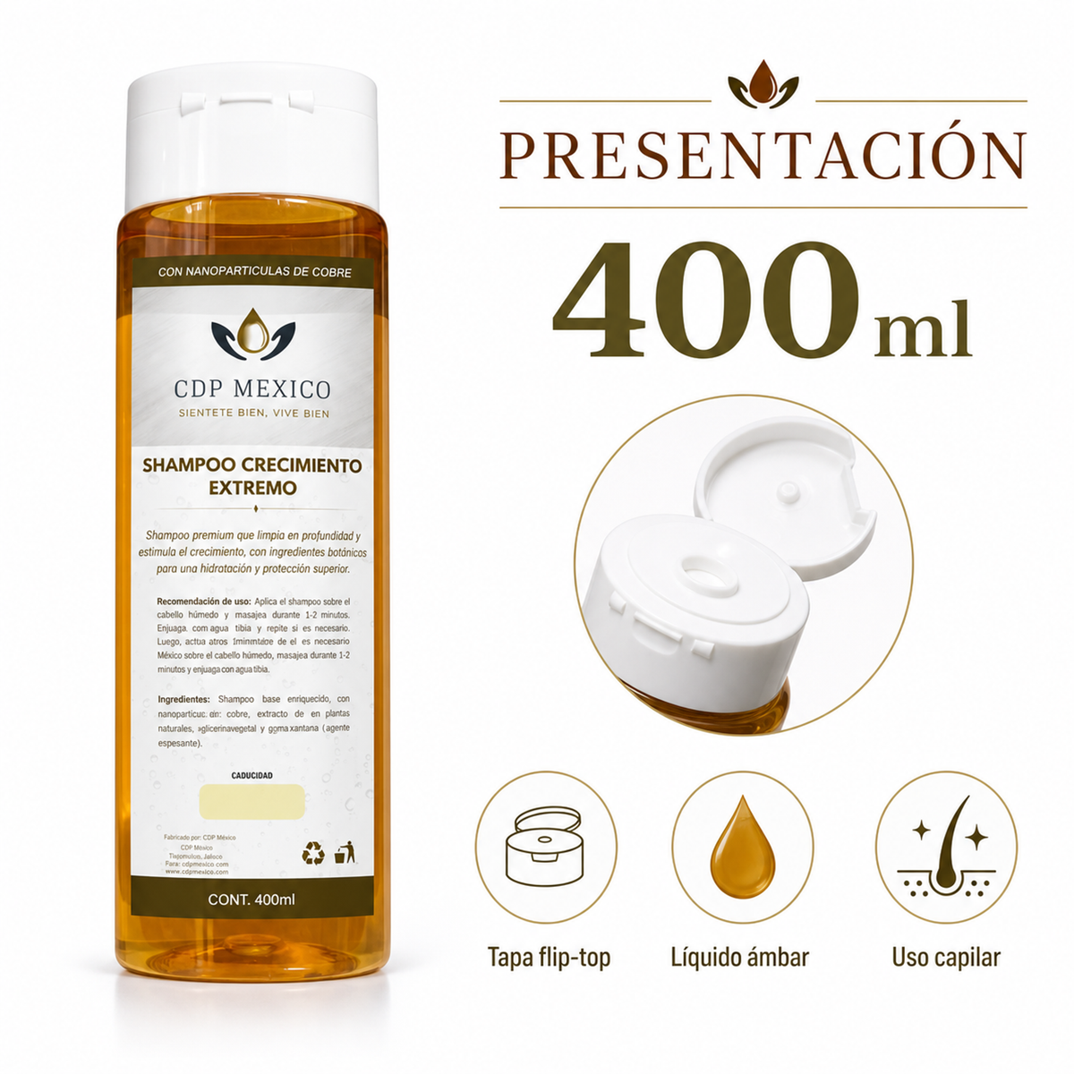 Shampoo para Crecimiento Extremo