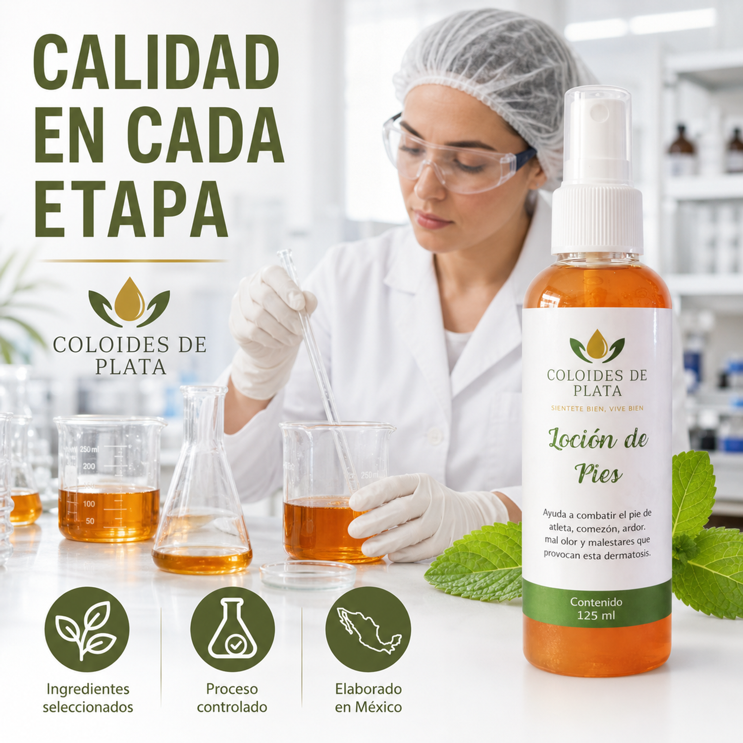 LOCIÓN PARA PIES